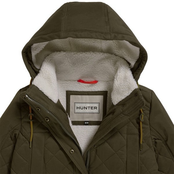 Hunter - Women’s Field Winter Jacket Sherpa Lining - Picture 9 of 9